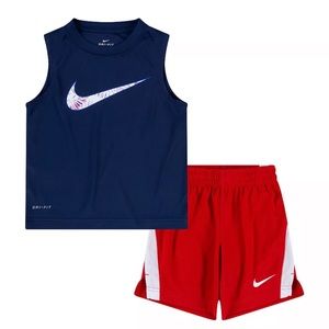 NWT Nike Dri-FIT Tank and Short Set